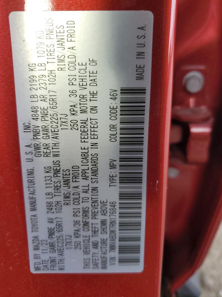 2024 Mazda Cx-50 Premium VIN: 7MMVABDM7RN176846 Lot: 84603545