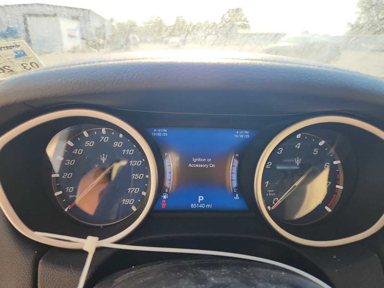 2019 Maserati Ghibli VIN: ZAM57XSA8K1335239 Lot: 85294895