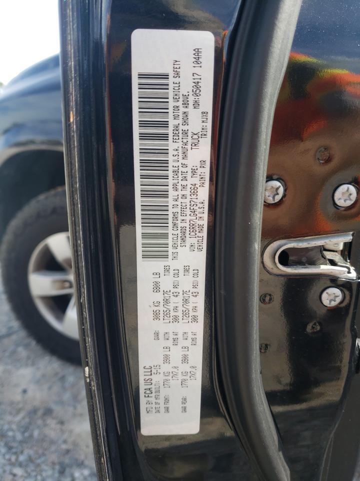 2015 Ram 1500 Slt VIN: 1C6RR7LG4FS713664 Lot: 81993185