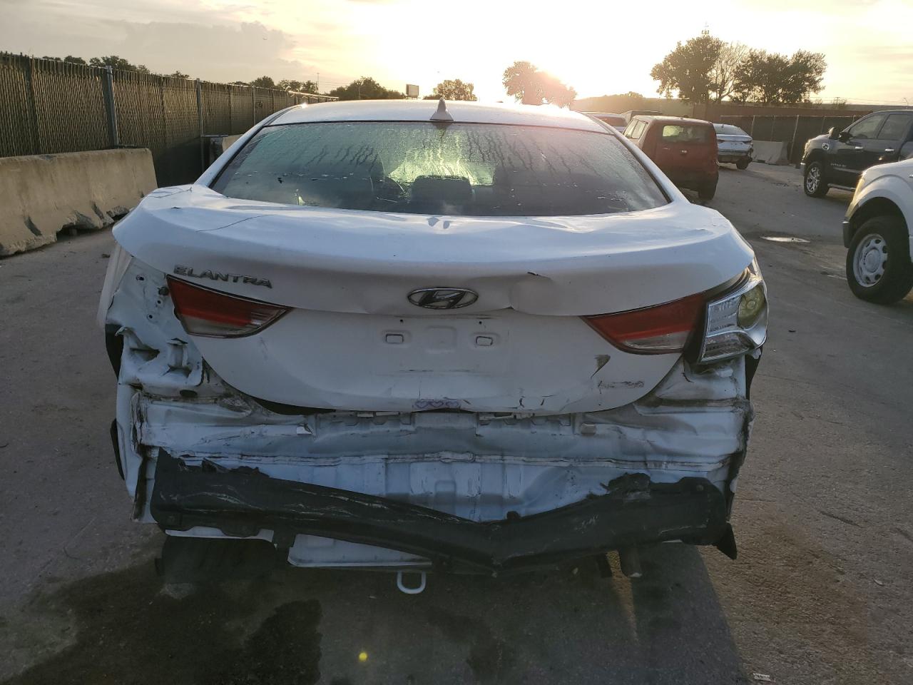 2013 Hyundai Elantra Gls VIN: 5NPDH4AE6DH446173 Lot: 85305495