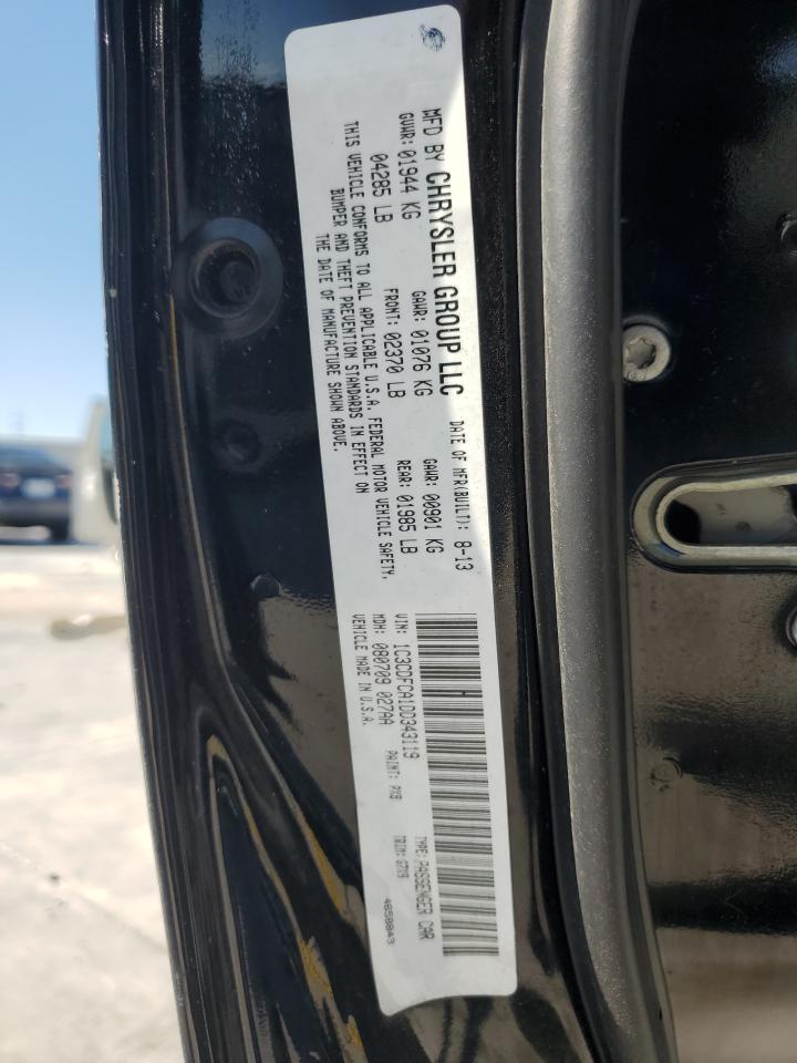 2013 Dodge Dart Limited VIN: 1C3CDFCA1DD343119 Lot: 87310105