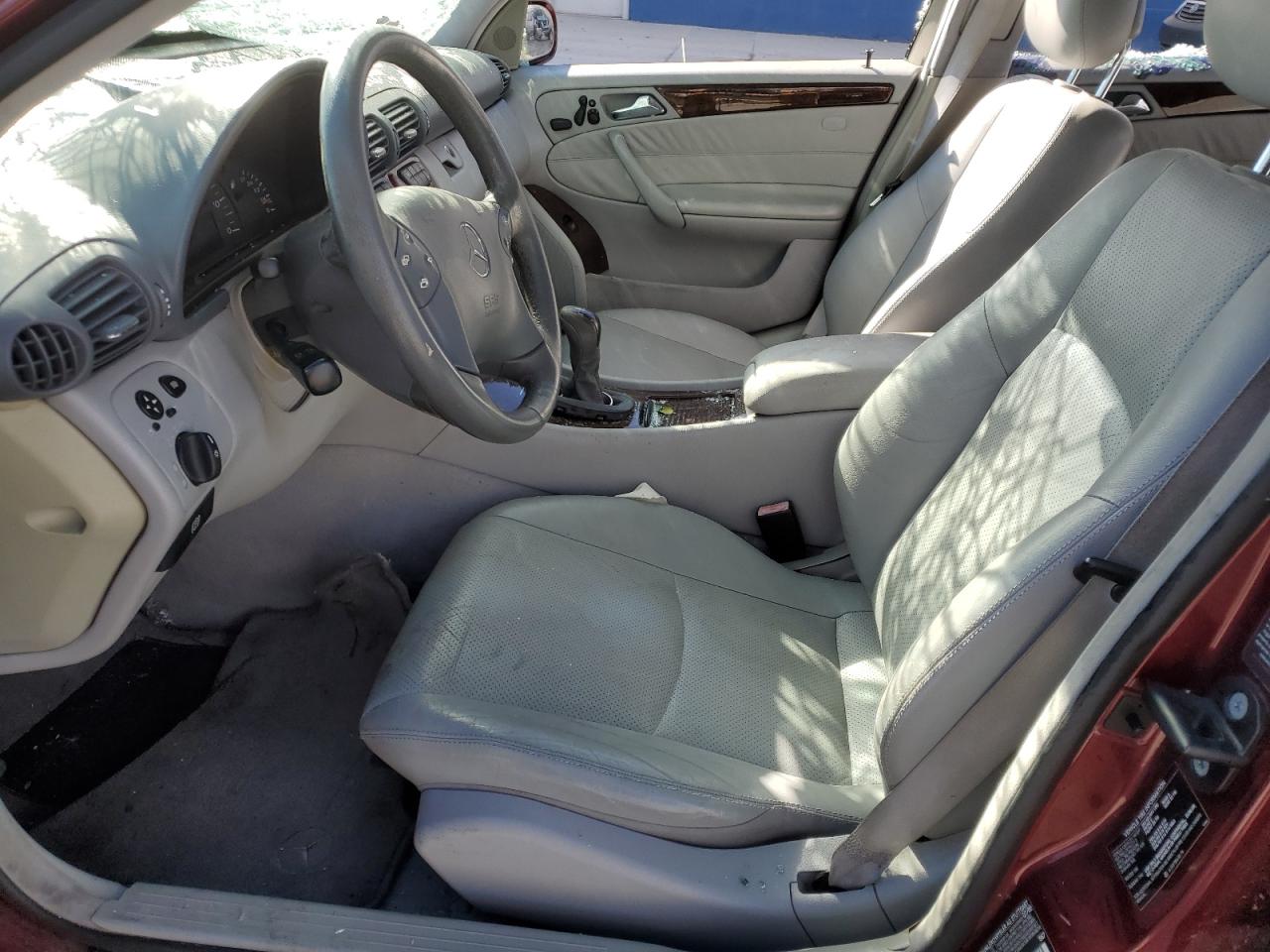 2001 Mercedes-Benz C 240 VIN: WDBRF61J21F019582 Lot: 89659965