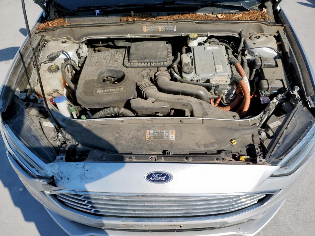 2017 Ford Fusion Titanium Hev VIN: 3FA6P0RU2HR219250 Lot: 85936955