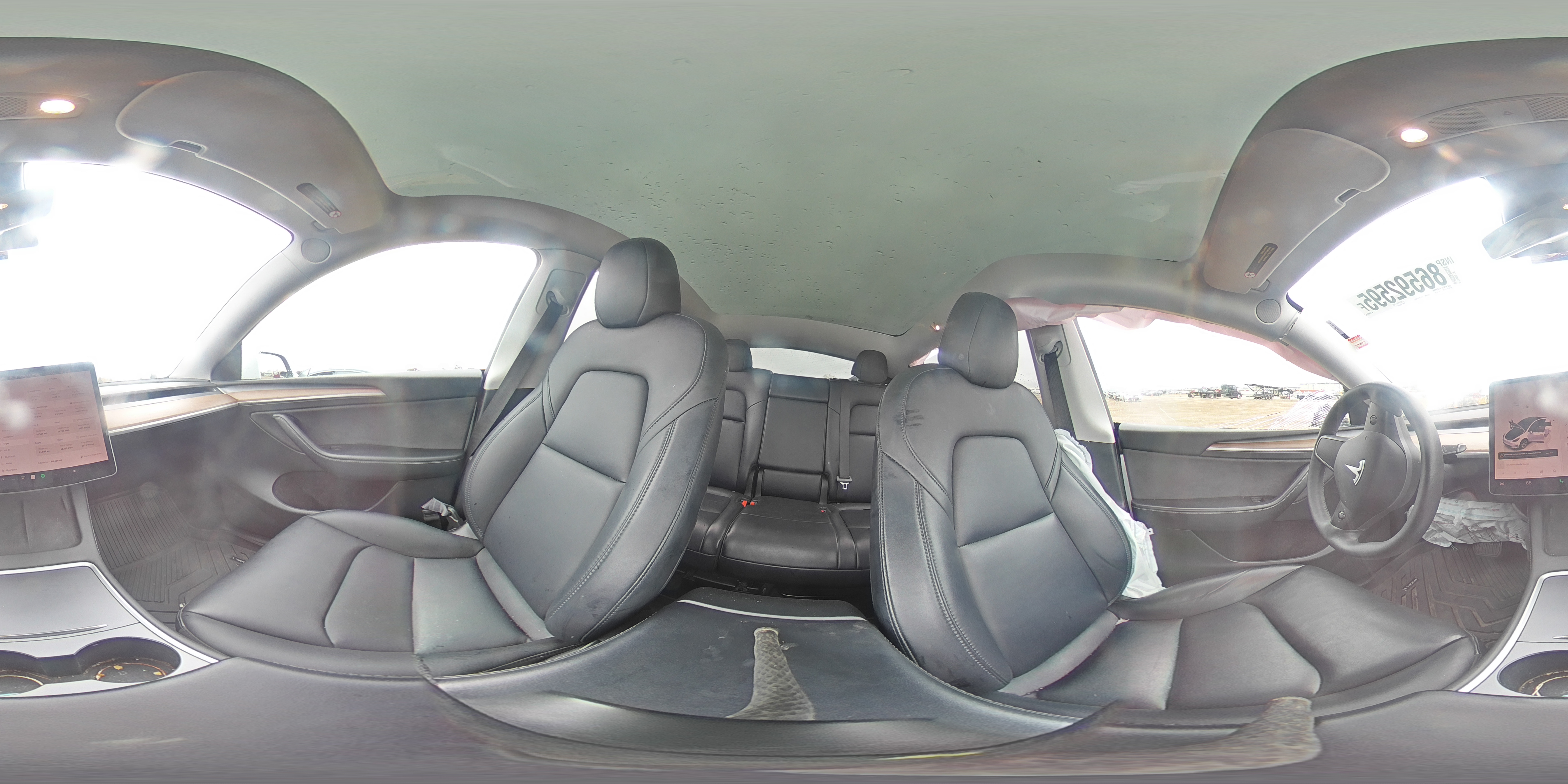 2023 Tesla Model Y VIN: 7SAYGAEE1PF593990 Lot: 86592595