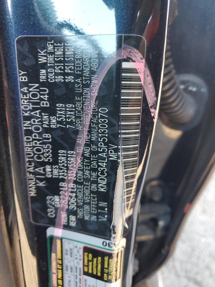 2023 Kia Ev6 Light VIN: KNDC34LA5P5130370 Lot: 89710015