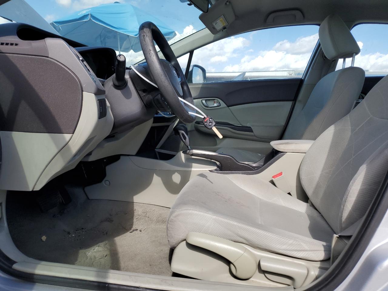 2012 Honda Civic Natural Gas VIN: 19XFB5F55CE000706 Lot: 84000375