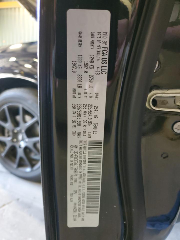 2018 Dodge Journey Gt VIN: 3C4PDDEG6JT389571 Lot: 86070635