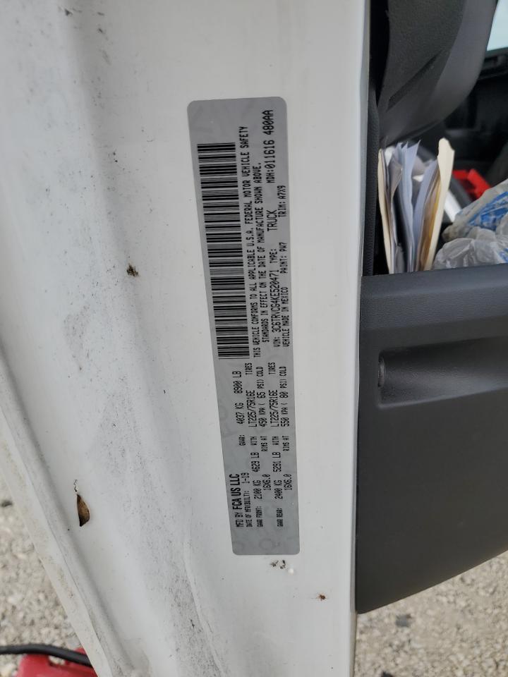 2019 Ram Promaster 2500 2500 High VIN: 3C6TRVCG4KE520471 Lot: 85870835