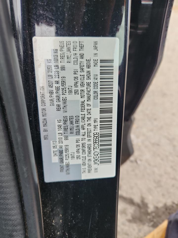 2014 Mazda Cx-5 Gt VIN: JM3KE4DY7E0355909 Lot: 90830235