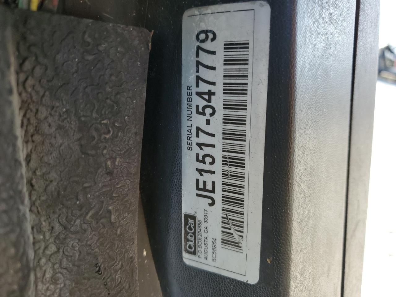 2017 Club Car Precedent VIN: JE1517547779 Lot: 90488785