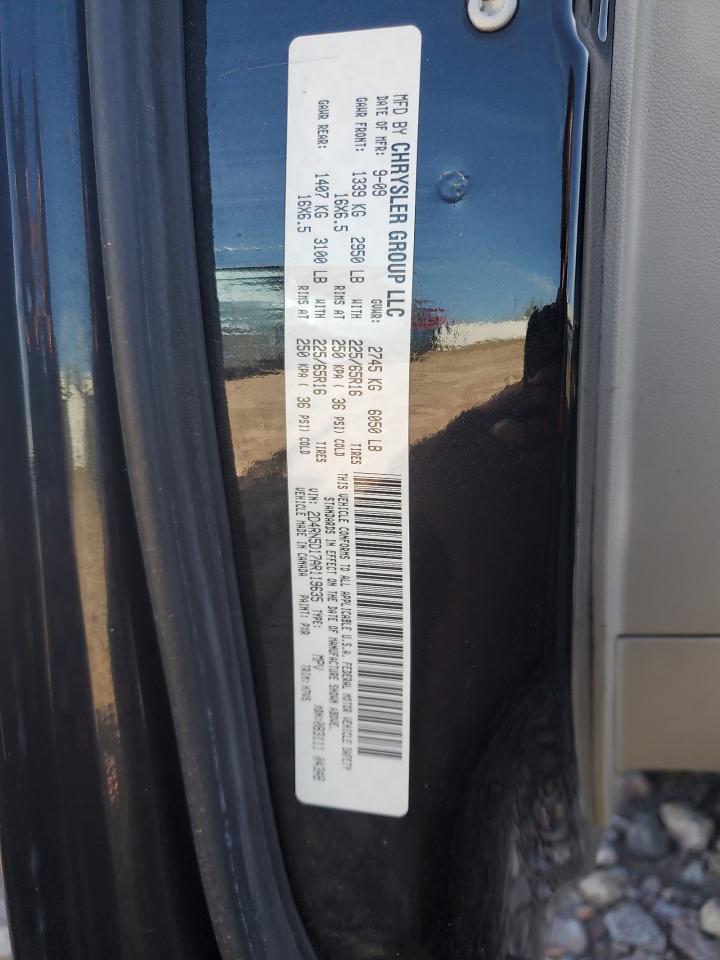 2010 Dodge Grand Caravan Sxt VIN: 2D4RN5D17AR119635 Lot: 89828805