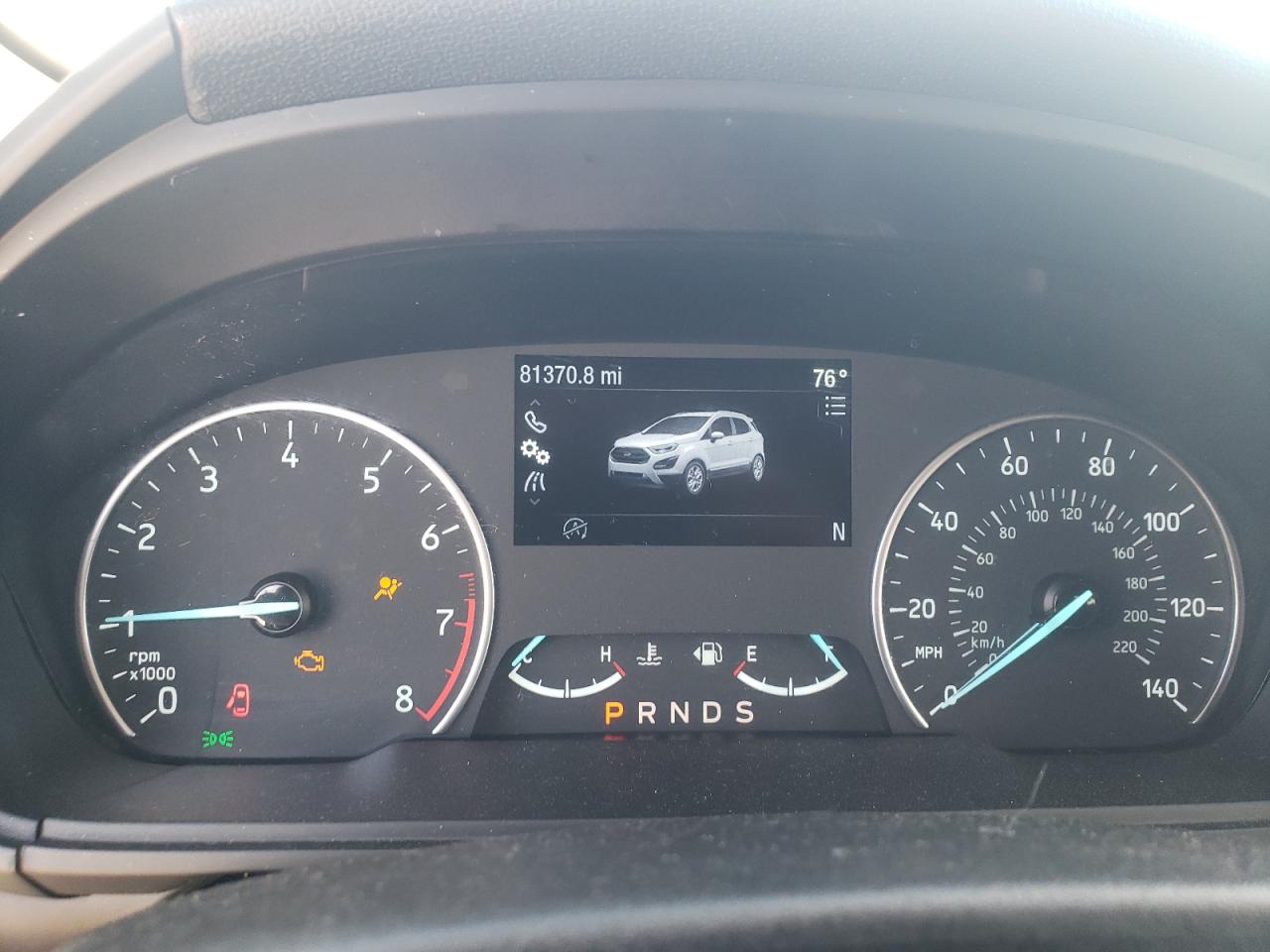 2020 Ford Ecosport Se VIN: MAJ3S2GE1LC337841 Lot: 87290415