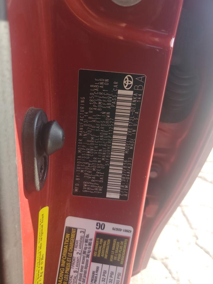 2014 Toyota Corolla L VIN: 5YFBURHE8EP112527 Lot: 83969575