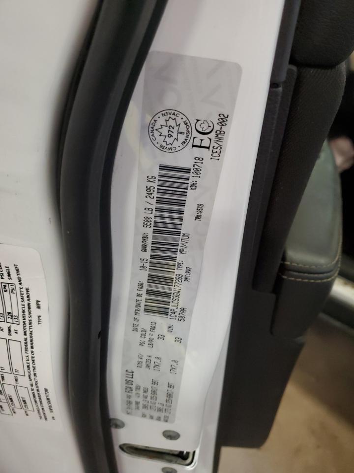 2016 Jeep Cherokee Latitude VIN: 1C4PJLCS3GW177269 Lot: 86062625