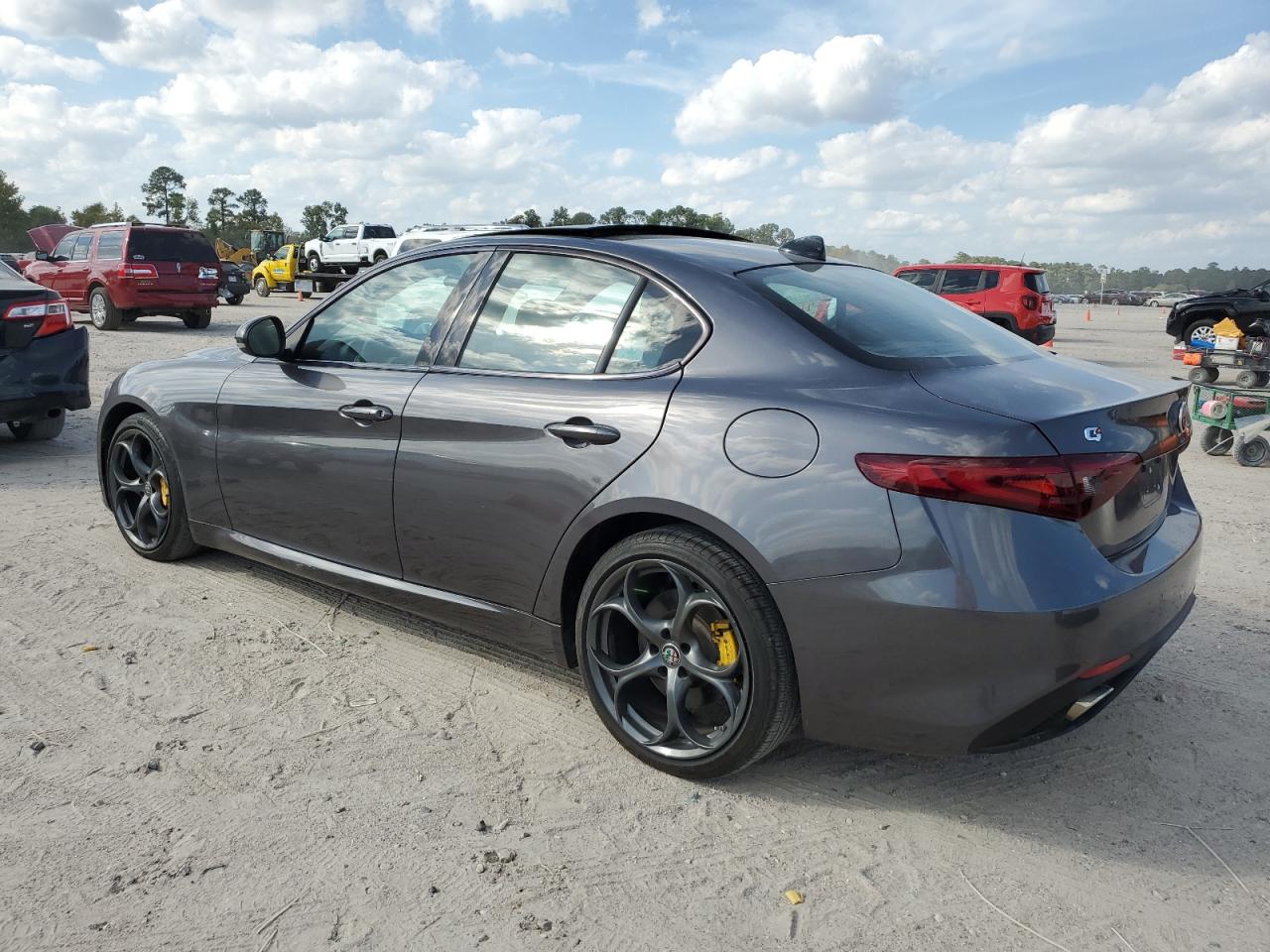 2019 Alfa Romeo Giulia Ti silver null gas ZARFANBN4K7611937 photo #3