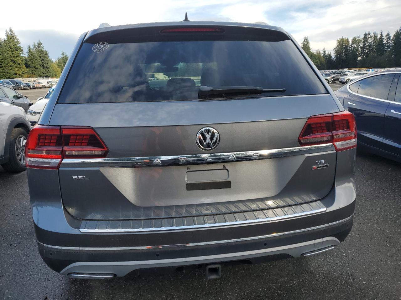 2019 Volkswagen Atlas Sel Premium VIN: 1V2NR2CA7KC601515 Lot: 85385855