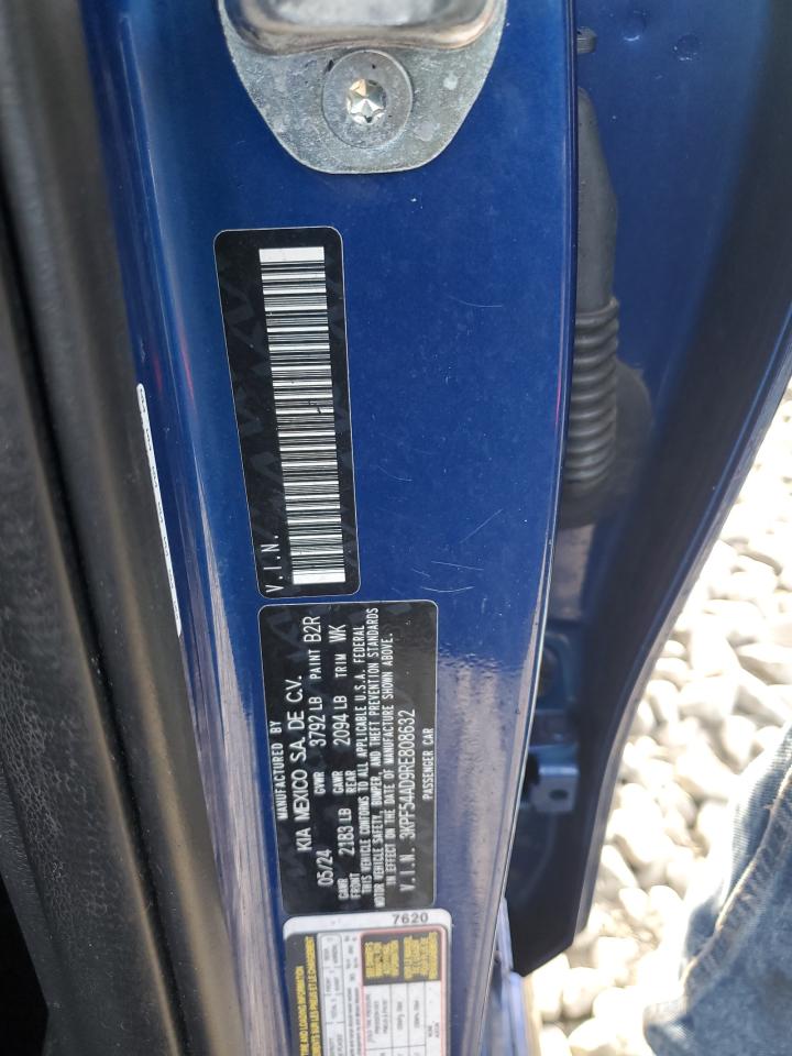 2024 Kia Forte Gt Line VIN: 3KPF54AD9RE808632 Lot: 85694985