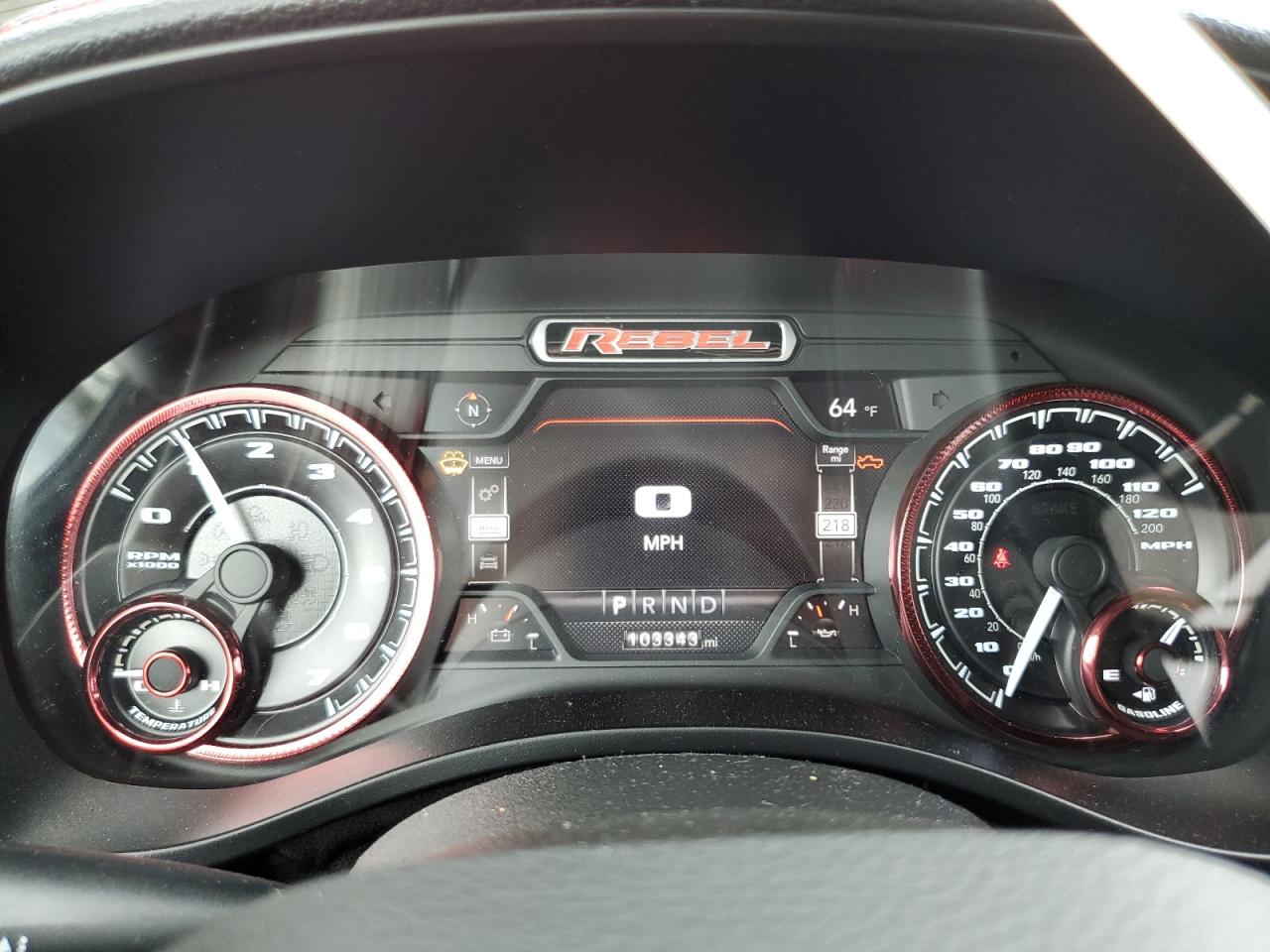 2019 Ram 1500 Rebel VIN: 1C6SRFLT8KN629560 Lot: 82457005