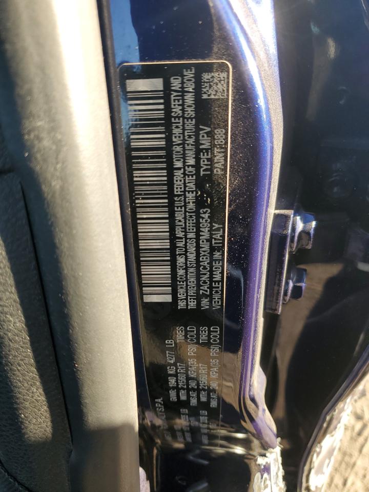 2021 Jeep Renegade Sport VIN: ZACNJCABXMPM49543 Lot: 86448955