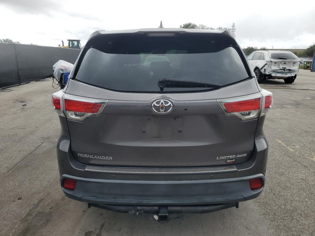 2015 Toyota Highlander Limited VIN: 5TDDKRFHXFS173852 Lot: 85361155