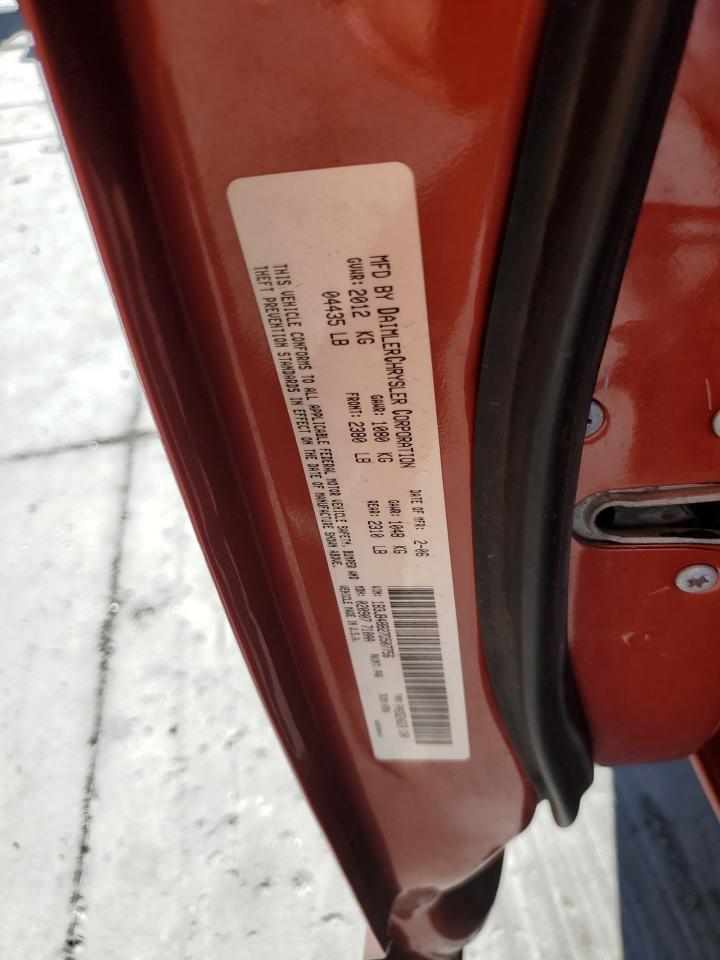 2007 Dodge Caliber Sxt VIN: 1B3JB48B27D507756 Lot: 85863135