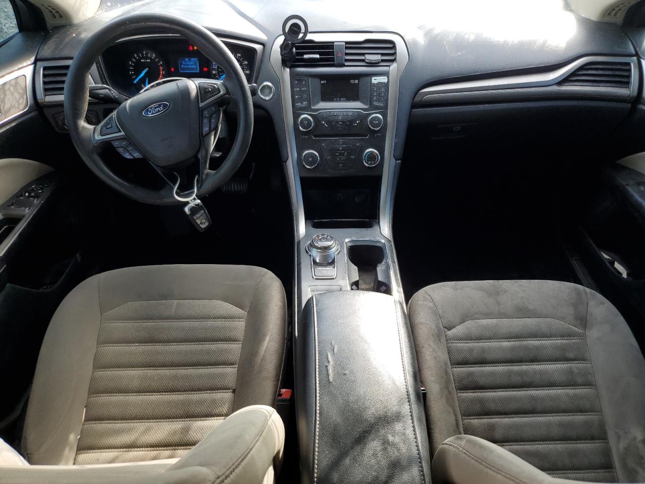 2017 Ford Fusion S VIN: 3FA6P0G77HR161455 Lot: 85737405