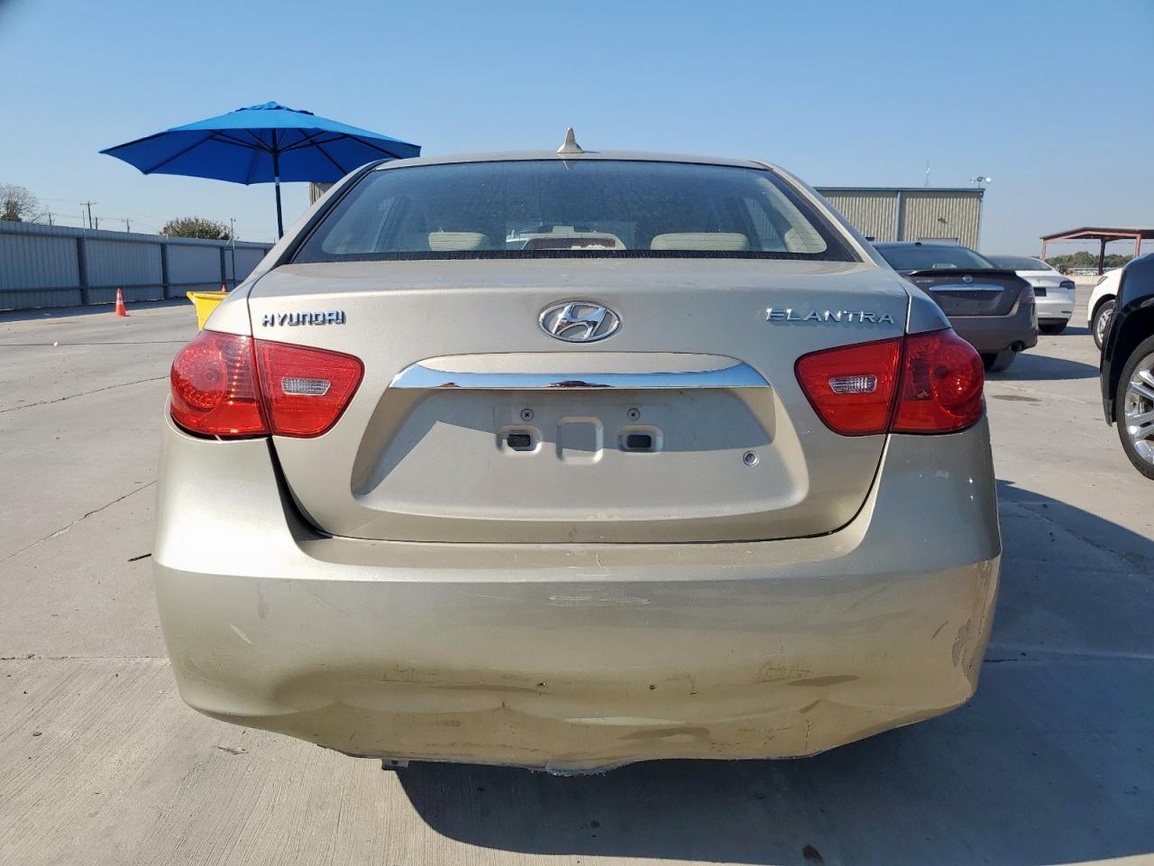 2010 Hyundai Elantra Blue VIN: KMHDU4AD8AU898853 Lot: 82451655