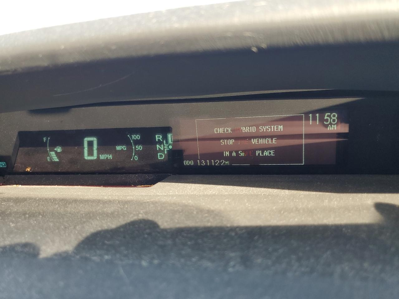 2012 Toyota Prius VIN: JTDKN3DU7C1531171 Lot: 85315525