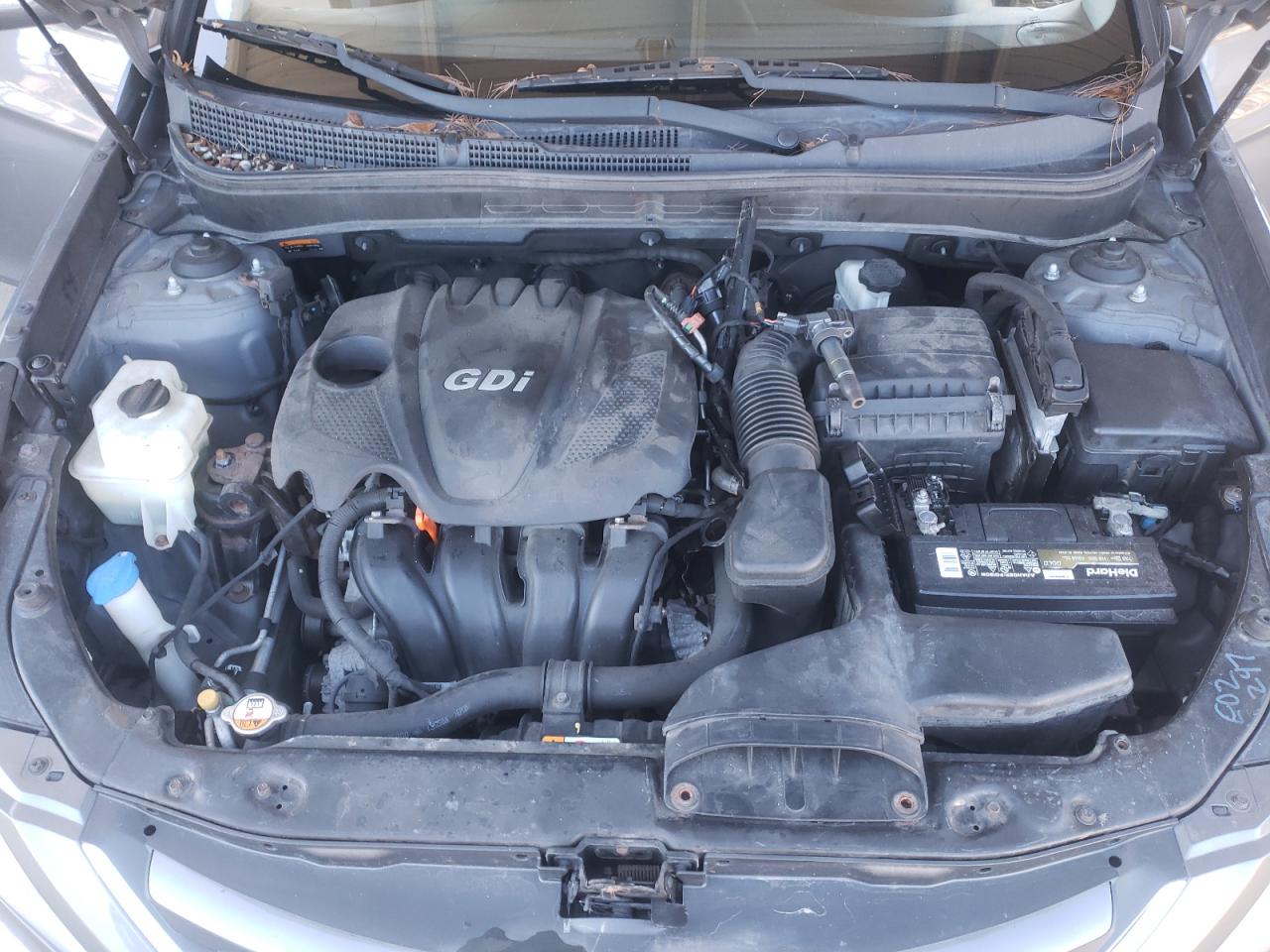 2014 Hyundai Sonata Gls VIN: 5NPEB4AC4EH831656 Lot: 86243495