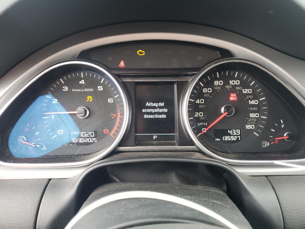 2014 Audi Q7 Premium Plus VIN: WA1LGAFE4ED005102 Lot: 90537935