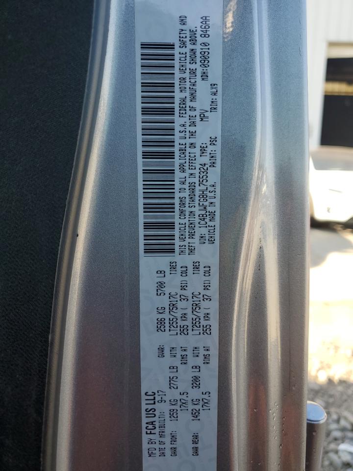 2017 Jeep Wrangler Unlimited Rubicon VIN: 1C4BJWFG8HL755324 Lot: 85264075