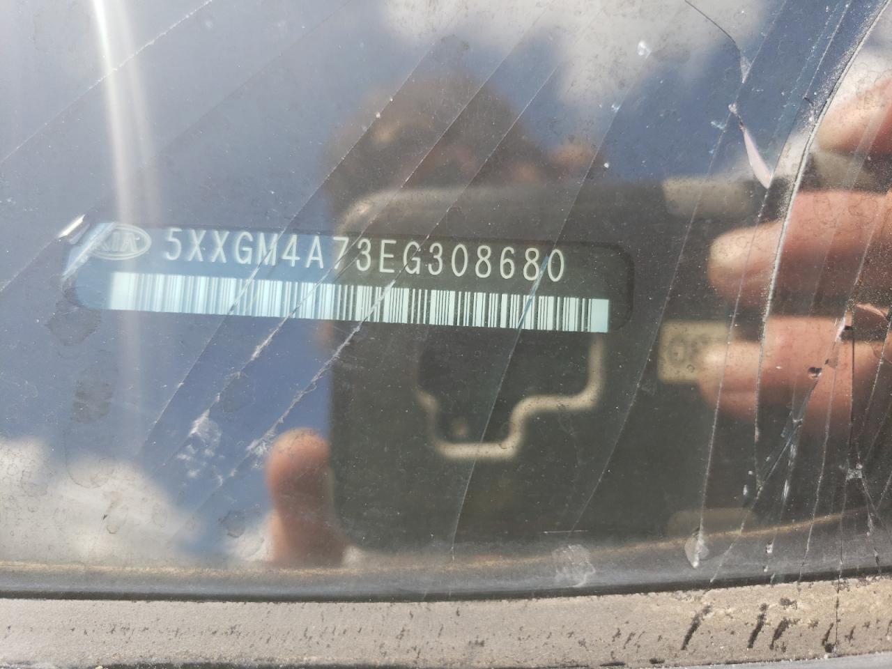 2014 Kia Optima Lx VIN: 5XXGM4A73EG308680 Lot: 86099615