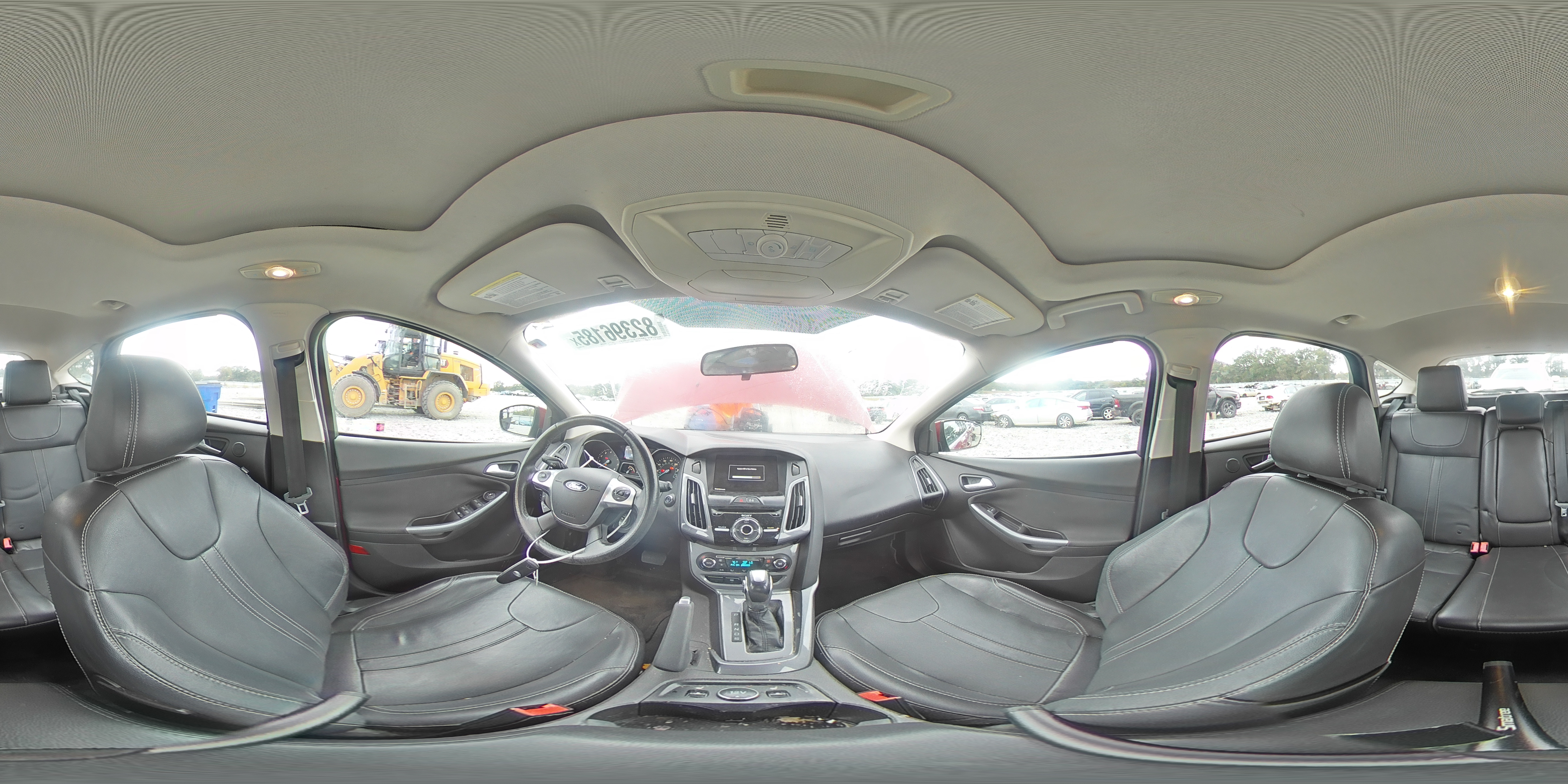 2014 Ford Focus Titanium VIN: 1FADP3N29EL279744 Lot: 82396185