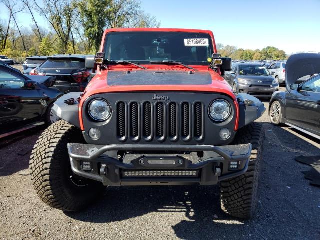 Parquets JEEP WRANGLER 2017 Czerwony