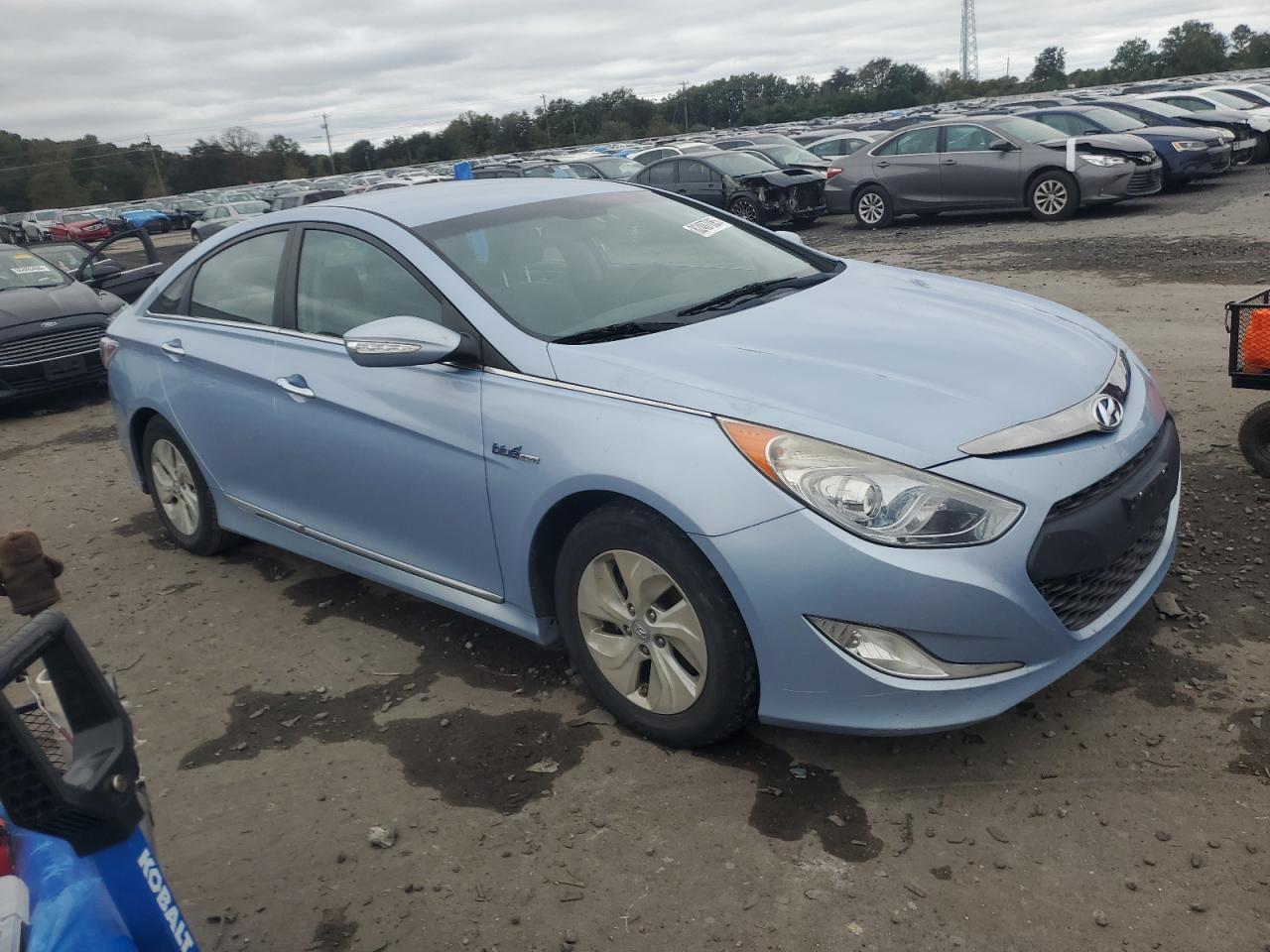 2015 Hyundai Sonata Hybrid VIN: KMHEC4A48FA130645 Lot: 82487085