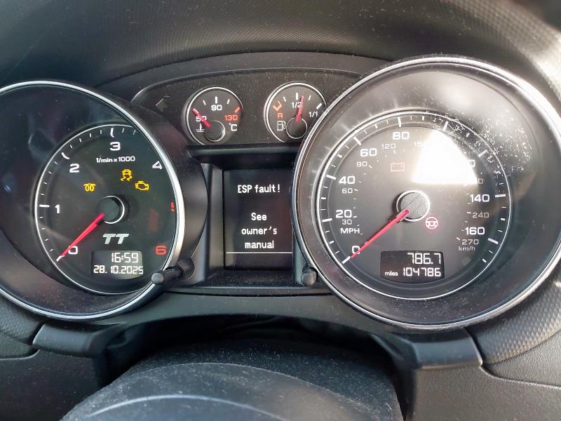 2009 AUDI TT 2.0 TDI QUATTRO S LINE 2DR