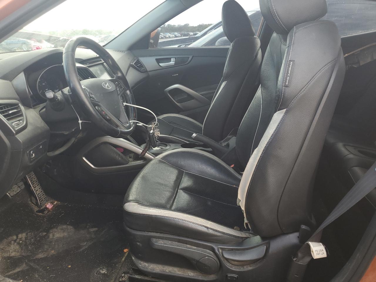 2015 Hyundai Veloster Turbo VIN: KMHTC6AEXFU220194 Lot: 84483855