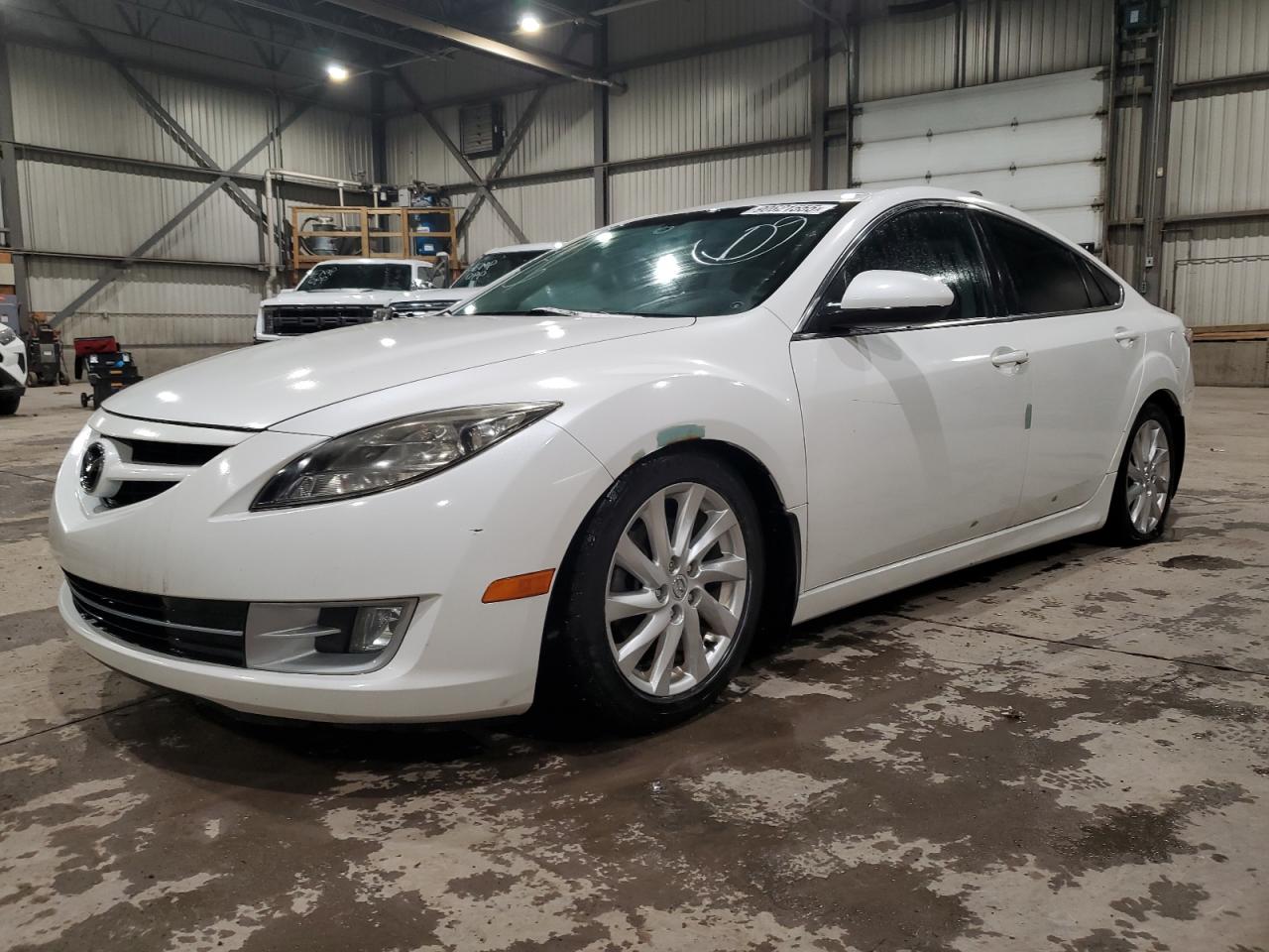 2011 Mazda 6 I white null gas 1YVHZ8BH4B5M22332 photo #1