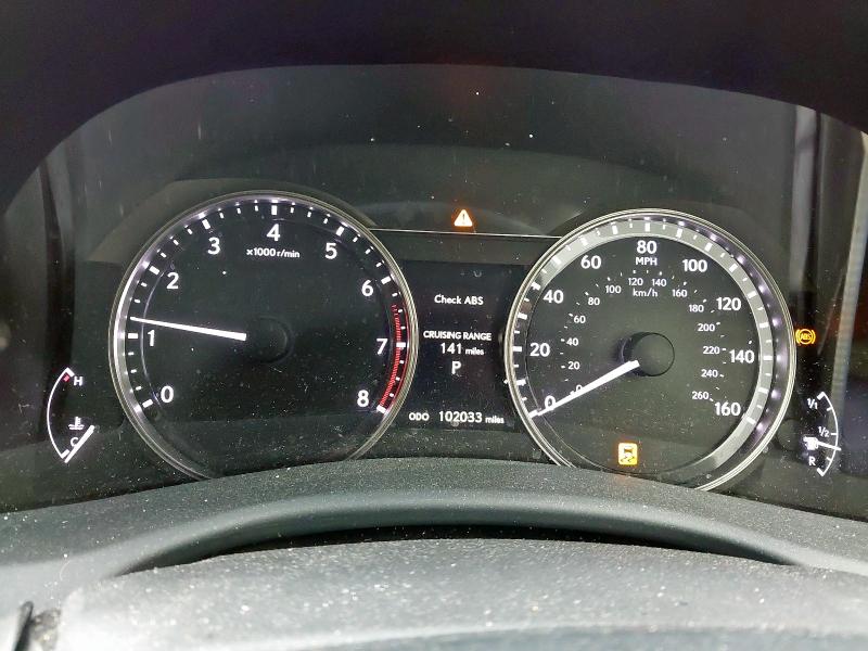 2012 LEXUS GS 250 2.5 LUXURY 4DR AUTO