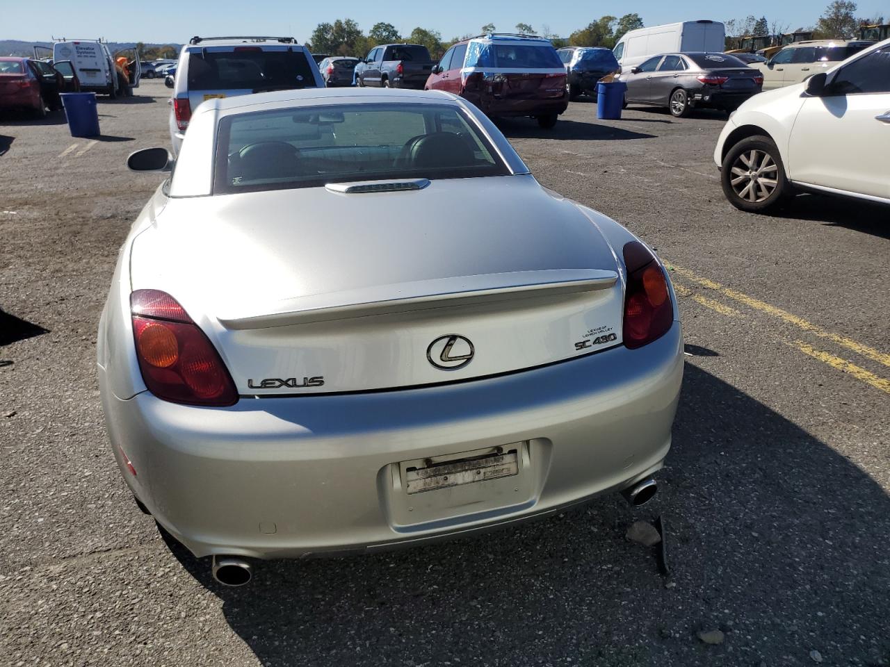 2003 Lexus Sc 430 VIN: JTHFN48YX30036777 Lot: 85750615