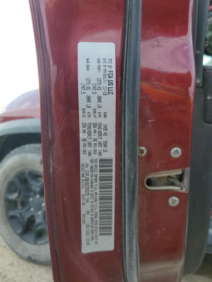 2019 Jeep Cherokee Trailhawk VIN: 1C4PJMBX3KD353275 Lot: 84736025