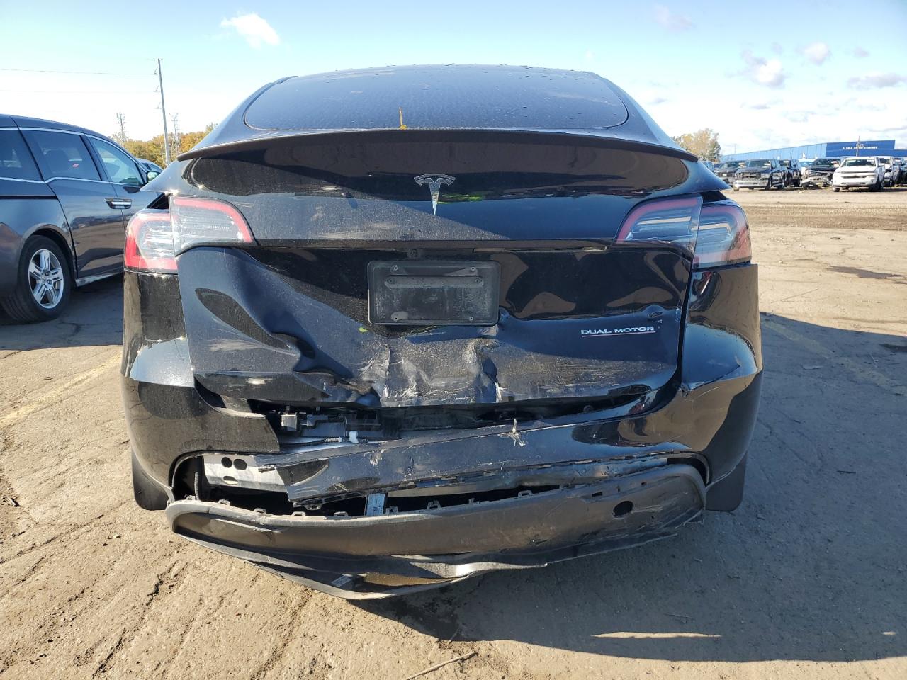 2024 Tesla Model Y VIN: 7SAYGDEF3RA291885 Lot: 87430435