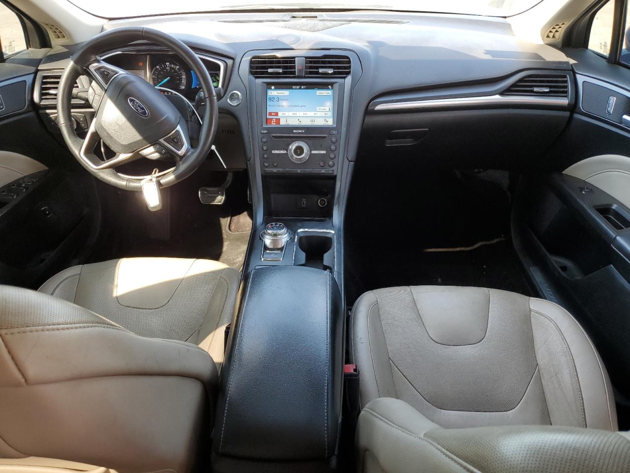 2017 Ford Fusion Titanium Hev VIN: 3FA6P0RU3HR260969 Lot: 87233545