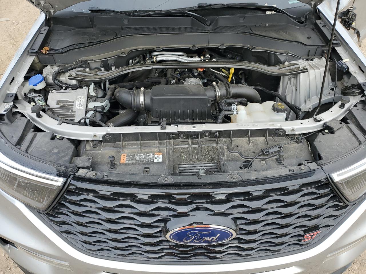 2022 Ford Explorer St VIN: 1FM5K8GC7NGA25793 Lot: 87200205