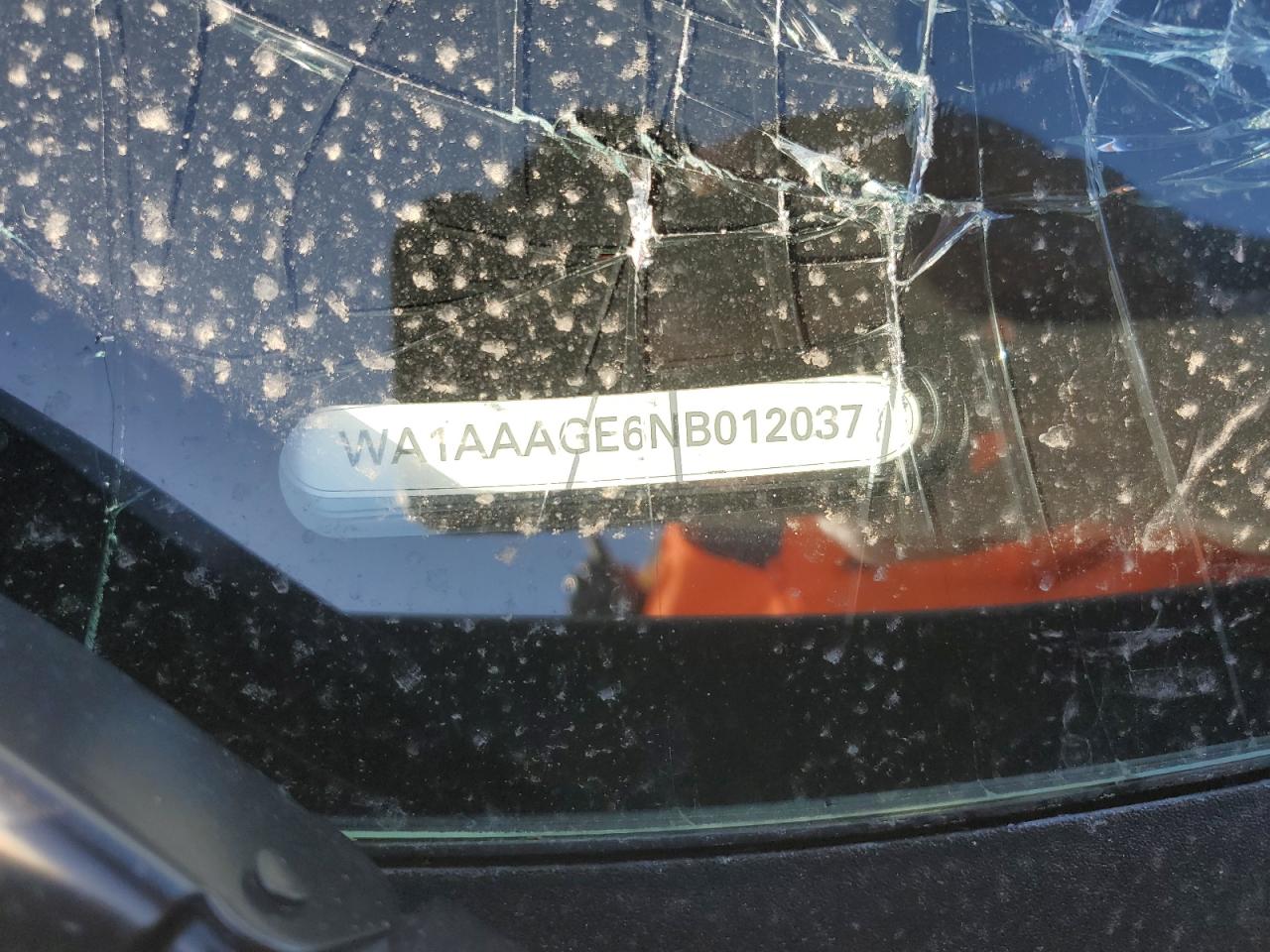 2022 Audi E-Tron Premium VIN: WA1AAAGE6NB012037 Lot: 90086485