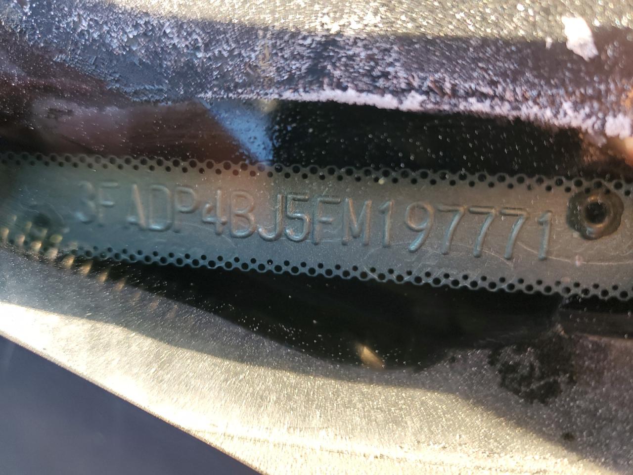 2015 Ford Fiesta Se VIN: 3FADP4BJ5FM197771 Lot: 86111575