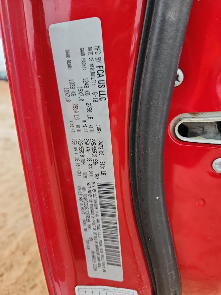 2018 Dodge Journey Crossroad VIN: 3C4PDCGG6JT378559 Lot: 89933005