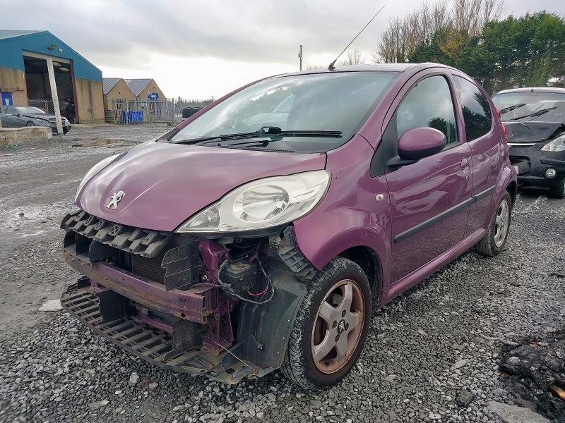 2012 PEUGEOT 107 1.0 ALLURE 5DR for sale at Copart BELFAST