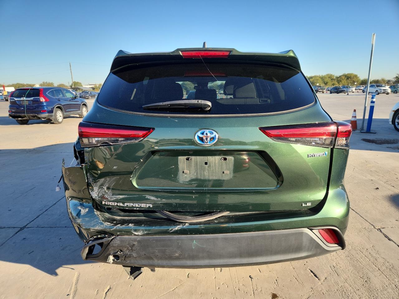 2023 Toyota Highlander Hybrid Le VIN: 5TDZARAH5PS518531 Lot: 87083495