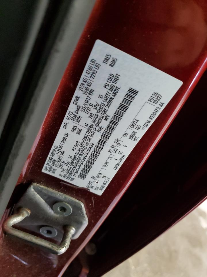 2014 Ford Escape Se VIN: 1FMCU9GX3EUA36432 Lot: 90063515